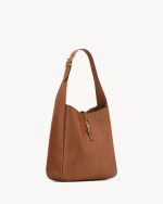 YSL LE 5 À 7 supple LARGE in grained leather - Image 4